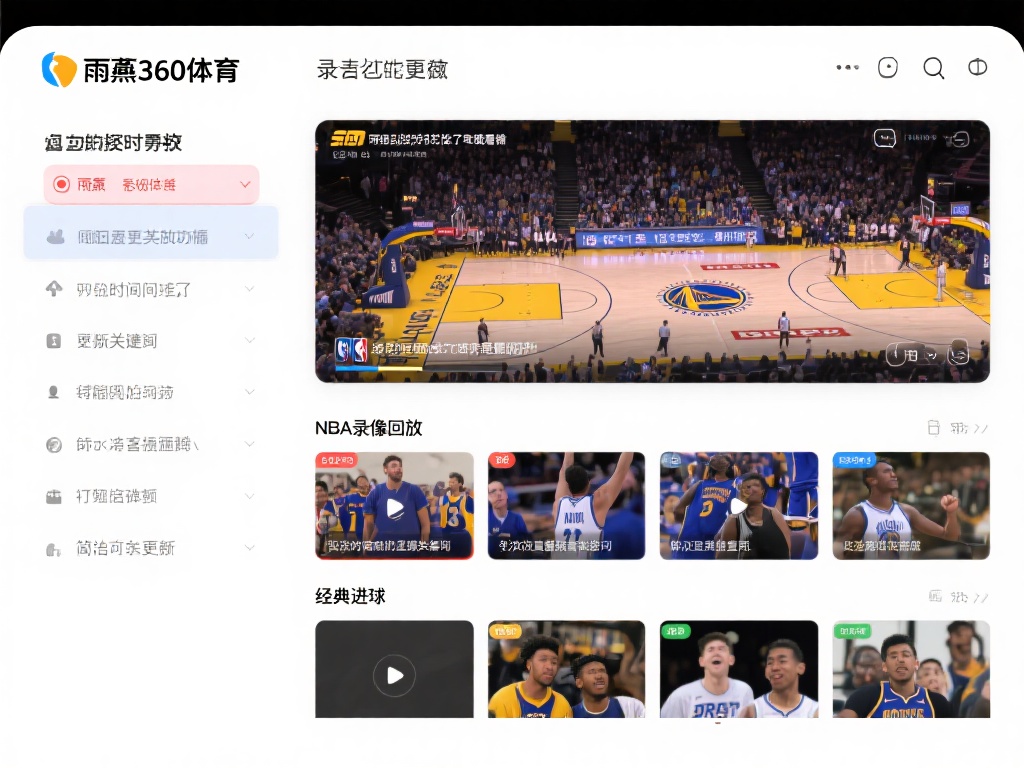 篮球体育视频直播在线观看_篮球体育视频直播在线观看【雨燕360体育免费直播nba】_篮球体育视频直播在线观看录像回放 对于由于时间原因未能实时观看的球迷,雨燕